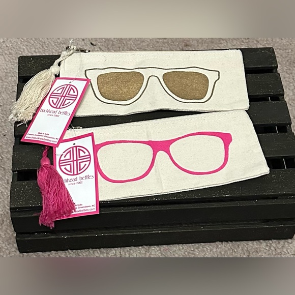 Buckhead Betties Accessories - Buckhead Betties Sunglasses Canvas Pouches